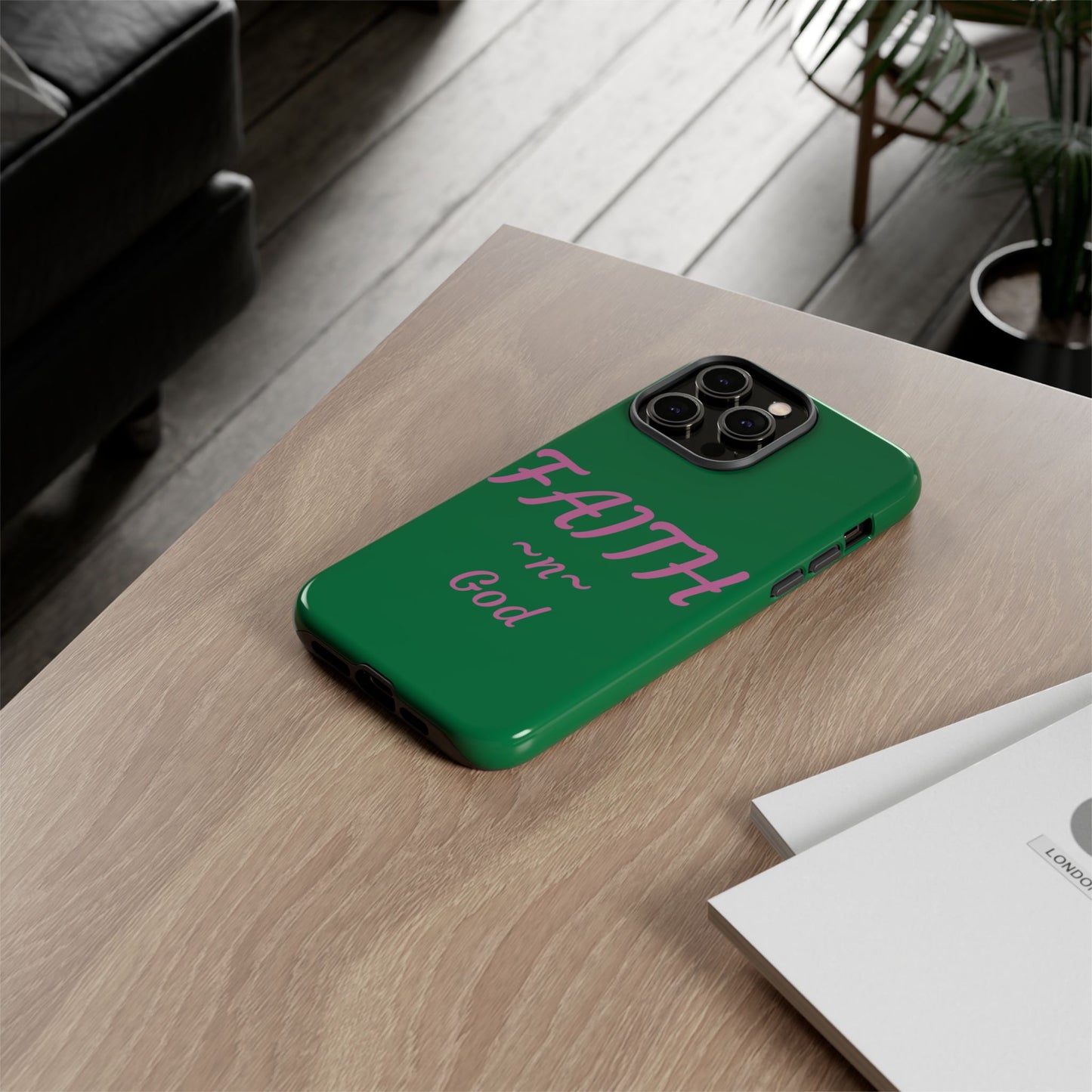 Forgiven Floral Phone Case | Tough Cases, Stylish Phone Protection, Unique Gift, Floral Design, Motivational Case
