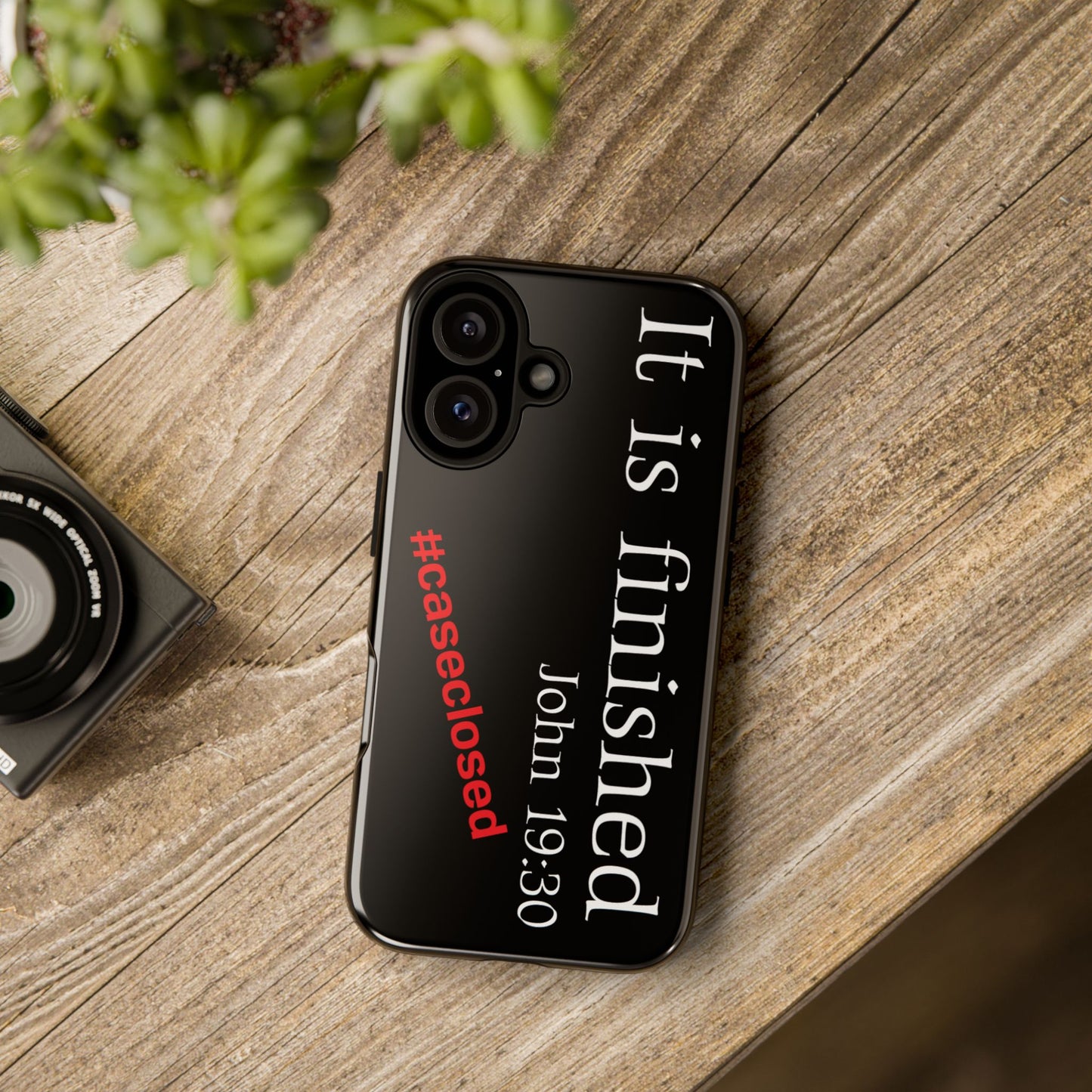 Forgiven Floral Phone Case | Tough Cases, Stylish Phone Protection, Unique Gift, Floral Design, Motivational Case