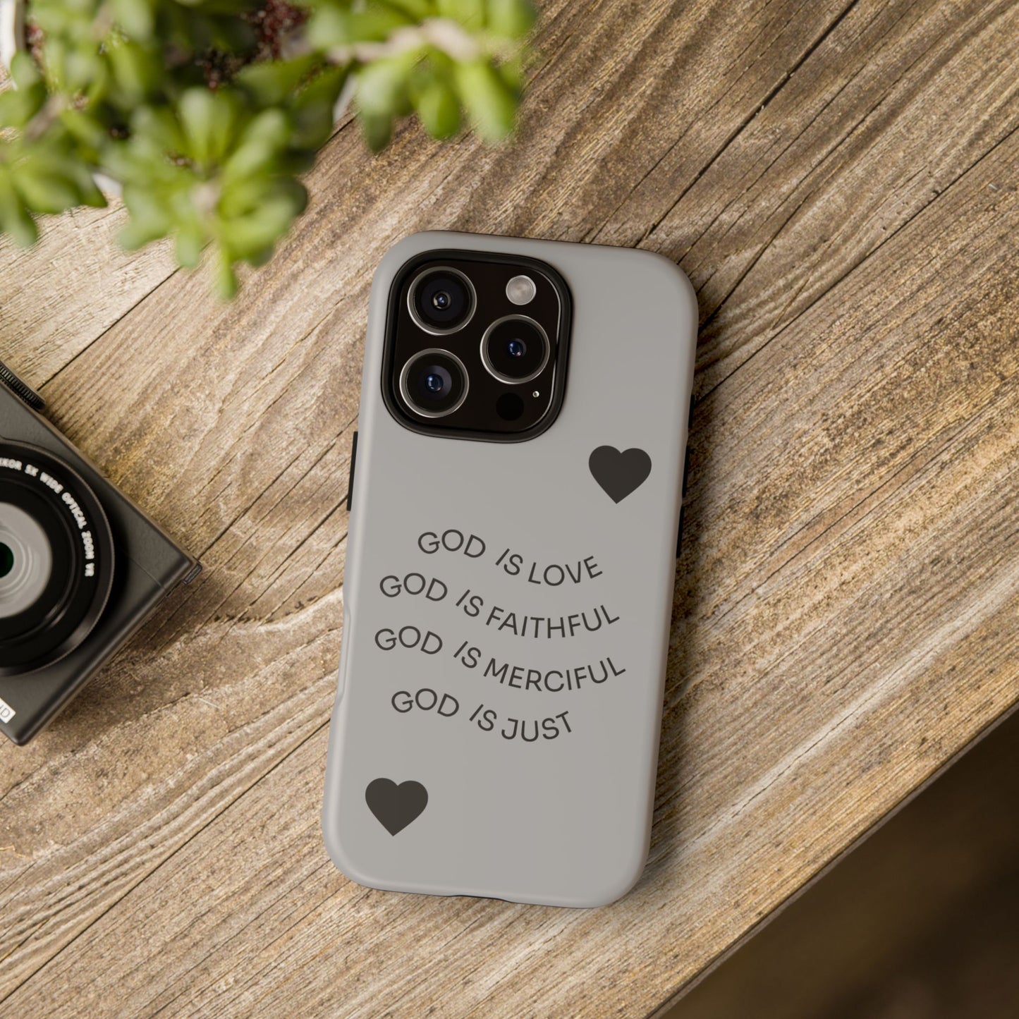 Forgiven Floral Phone Case | Tough Cases, Stylish Phone Protection, Unique Gift, Floral Design, Motivational Case