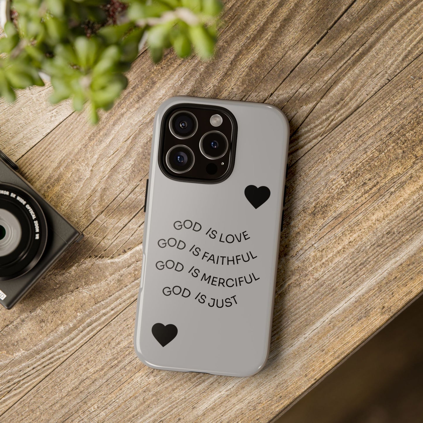 Forgiven Floral Phone Case | Tough Cases, Stylish Phone Protection, Unique Gift, Floral Design, Motivational Case