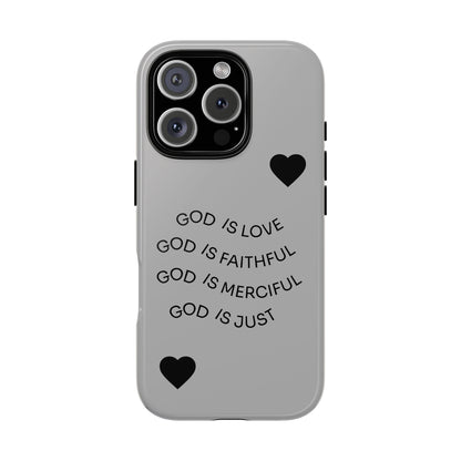 Forgiven Floral Phone Case | Tough Cases, Stylish Phone Protection, Unique Gift, Floral Design, Motivational Case