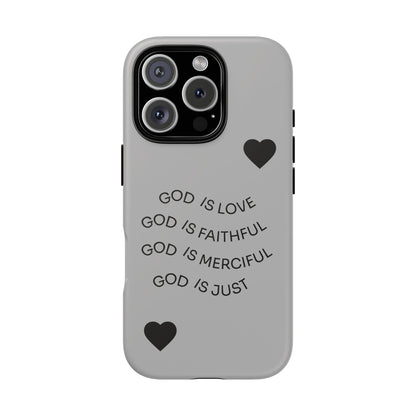 Forgiven Floral Phone Case | Tough Cases, Stylish Phone Protection, Unique Gift, Floral Design, Motivational Case